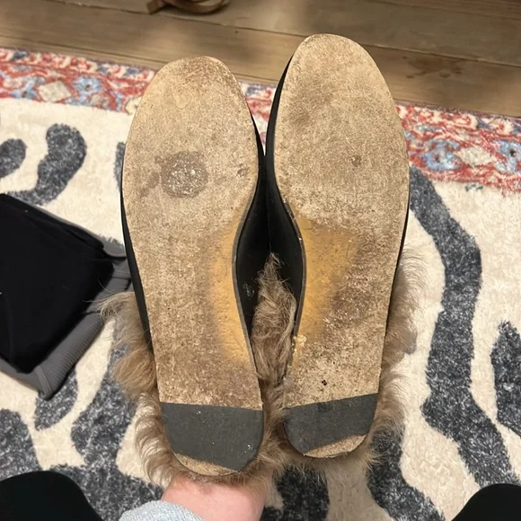 Gucci Princeton Loafer with Wool - Picture 5 of 5